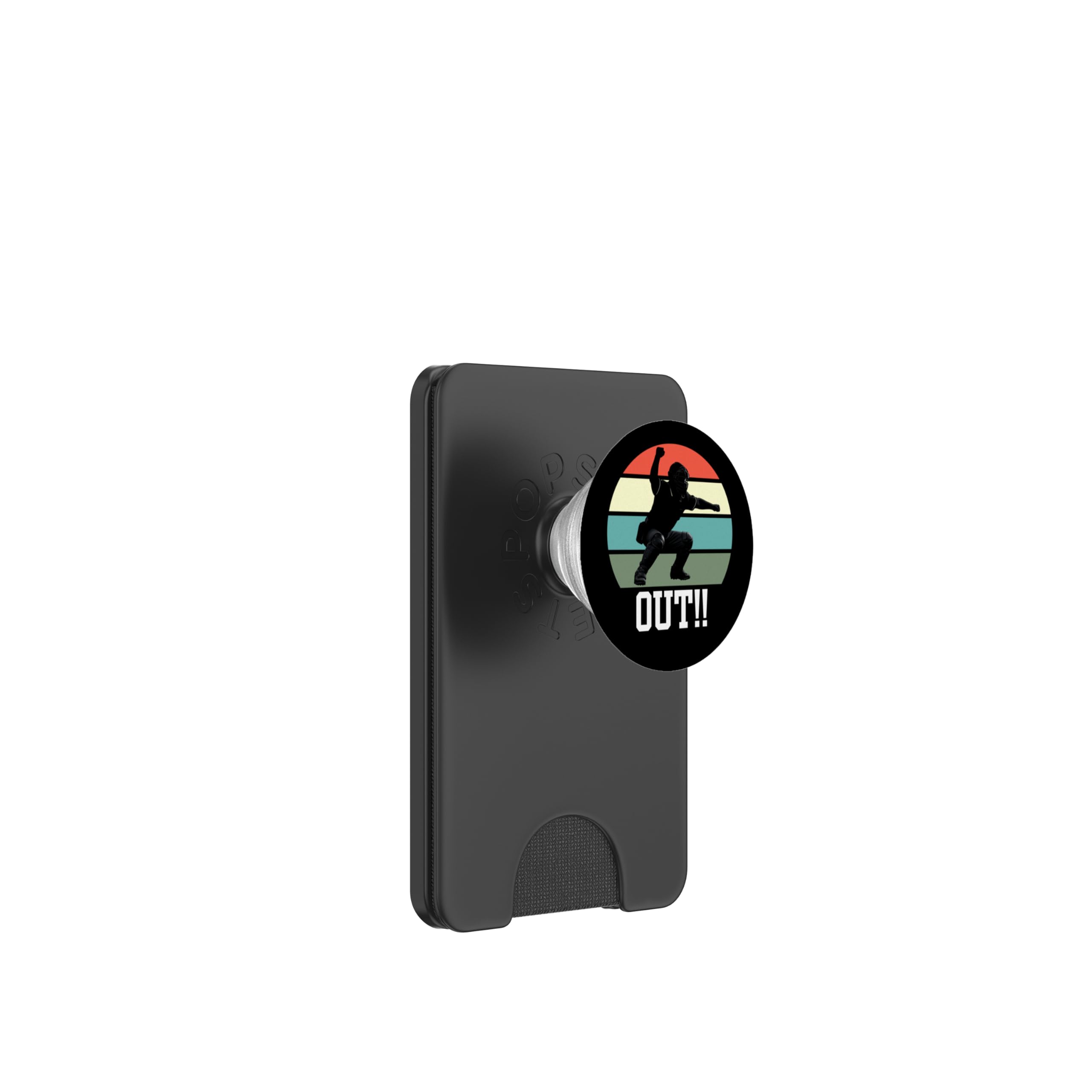 Funny Baseball Umpire Shirt, You're Out, OUT!, Umpires PopSockets PopWallet for MagSafe