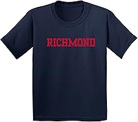 Vista 117 de NCAA Basic Block - Camiseta juvenil de color del equipo, universidad San Diego State Aztecs Negro