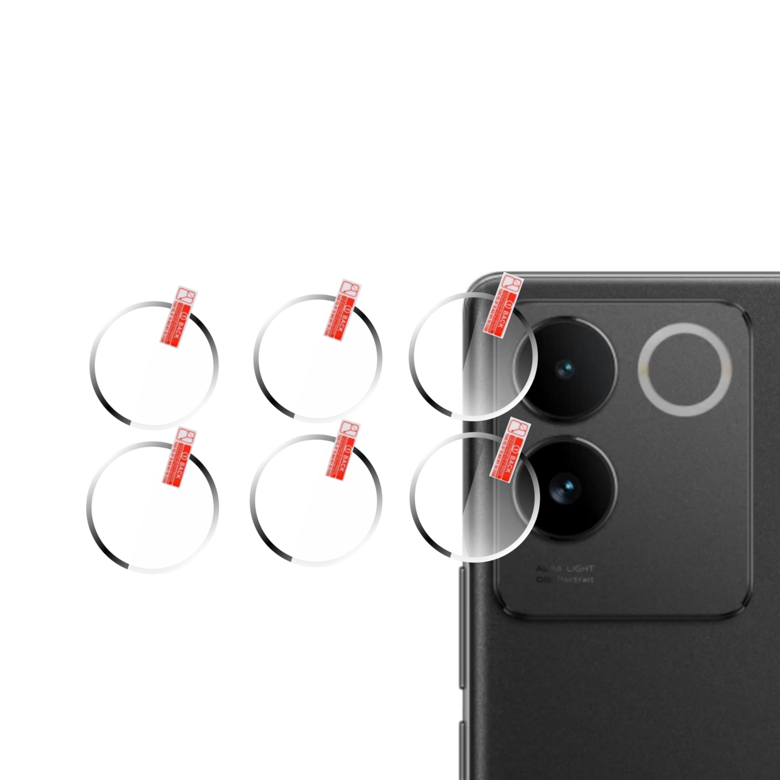 (Pack of 3) Vivo T2 pro 5G Back Camera Lens Screen Protector 3D Anti Shock/Anti-Scratch/Clear/Camera Tempered Glass (B0CQTPZQF3) Amazon Price History, Amazon Price Tracker