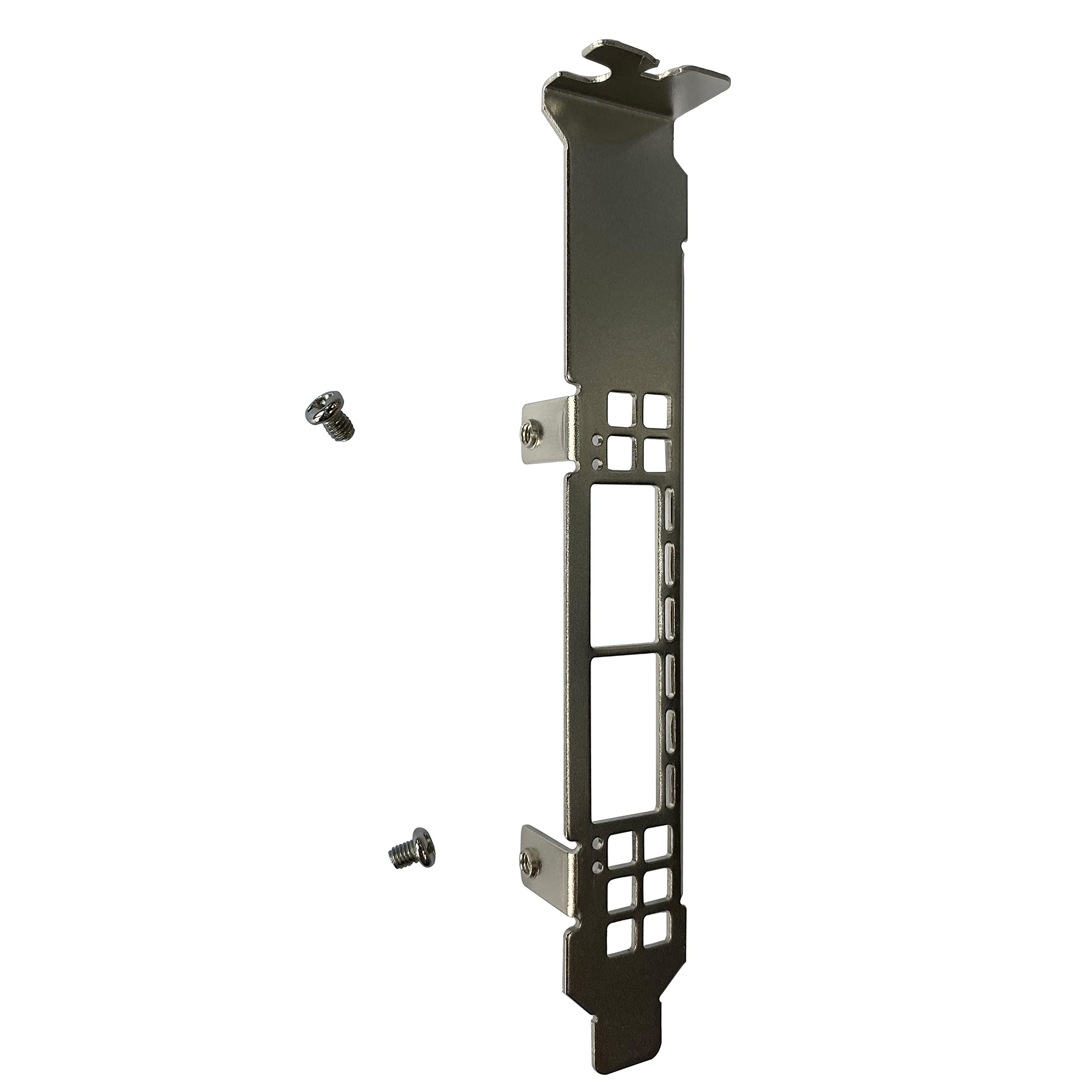 Besparts New Long Bracket Replacement for Mellanox CX653106A MCX653106A-ecat CX623106A MCX623106A ConnectX-6 with 2X Screws