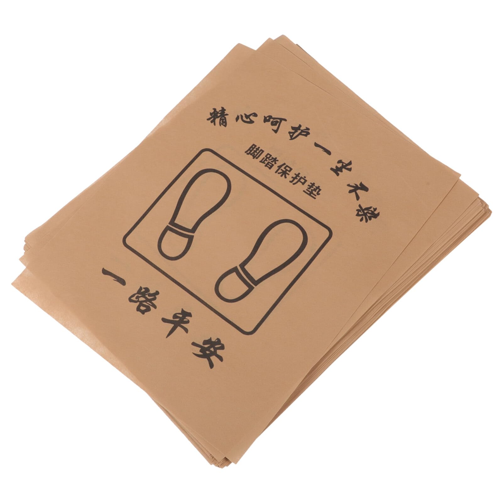 BESPORTBLE 50pcs Non-Woven Disposable Car Floor Mats All-Weather for Automotive Use for Detailing Car Wash Services Easy to