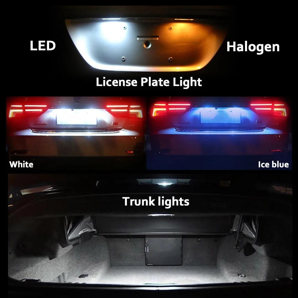 Kit lampadine LED per Interni del Bagagliaio, per Porsche 911 964 993 996 997 991 Targa Speedster Carrera Turbo 4 S 4S GTS RS GT3 1989-2016