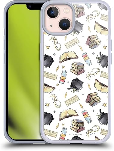 Vista 150 de Head Case Designs Funda de gel suave con licencia oficial de Harry Potter Slytherin, diseño de Reliquias de la Muerte XIII compatible con Apple