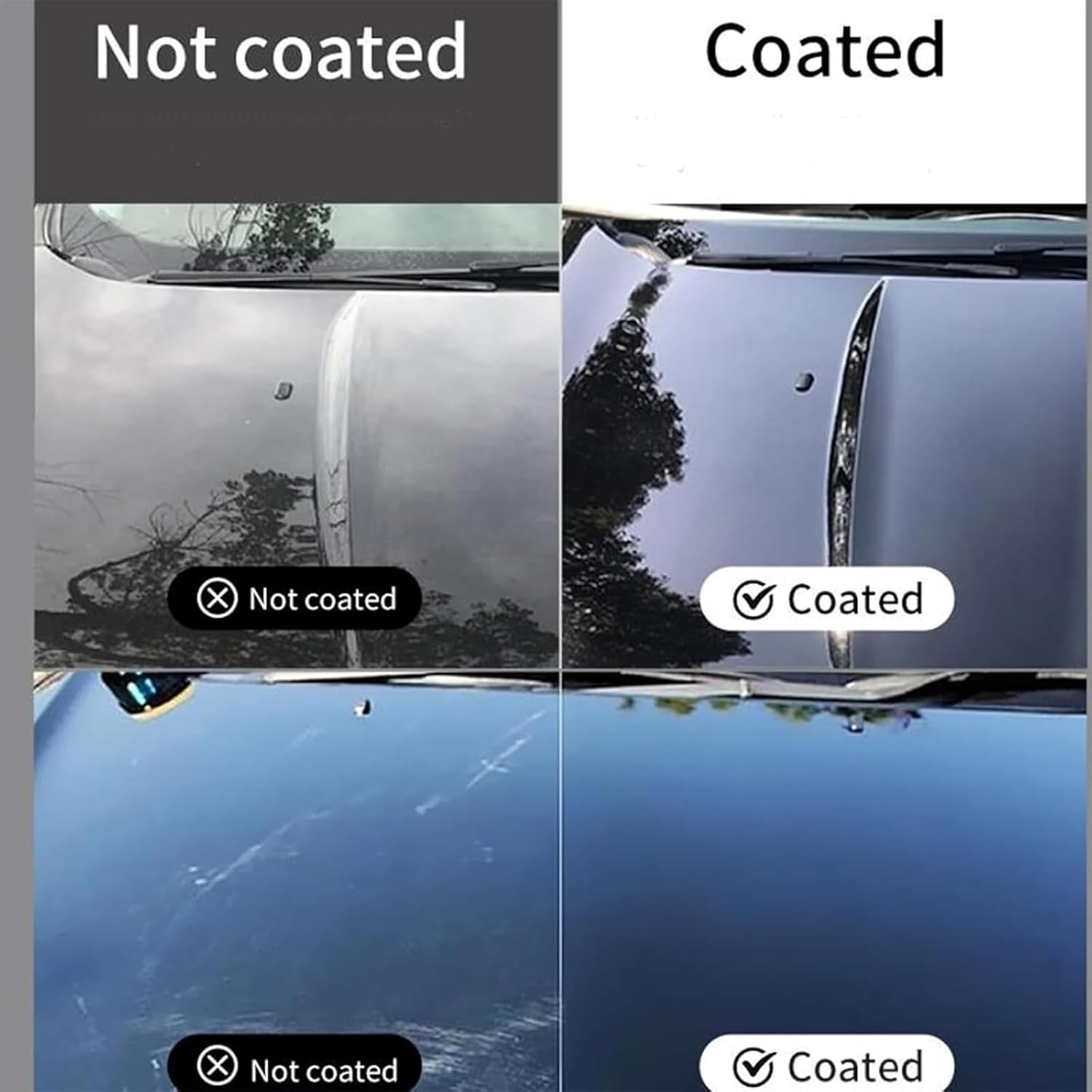 Car Coating Spray - Quick Effect Coding Agent, 4 Oz/120 Ml Advanced Car Quick-Acting Coating Agent Spray, Scratch Wax Polish Waterless Wash, Shine & Protection (5pcs)