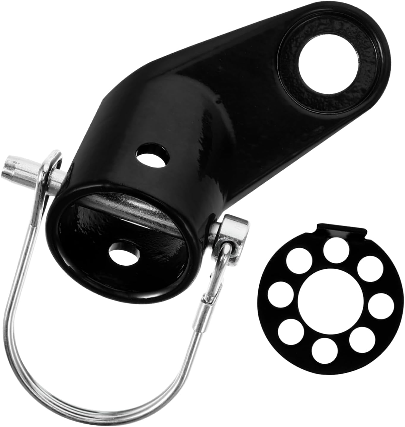 1Set Bike Trailer Hitch Adapter for Bicycles Easy to Install Connector for Pet Trailers Stable and Convenient Bike Accessory