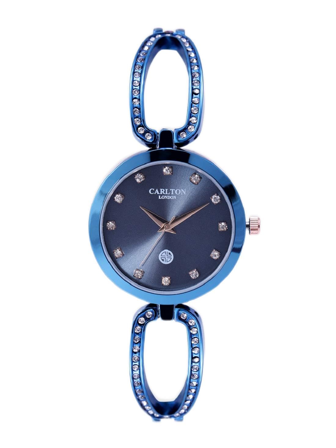 Carlton london Analog Blue Dial Womens Watch-CL017BBLB (B08L22KTR2) Amazon Price History, Amazon Price Tracker