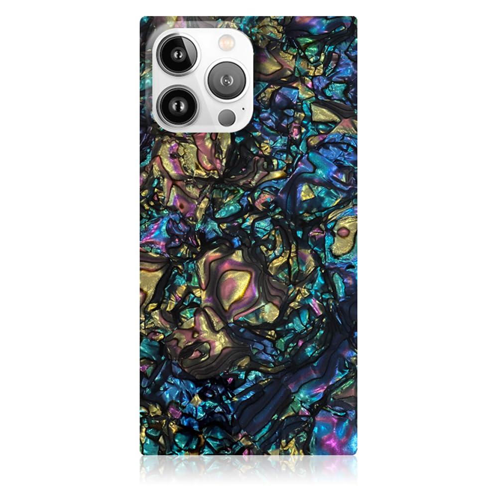 Flaunt Official Square Protective Case - Compatible With IPhone 17 Pro Max - Compatible With MagSafe & Wireless Charging - Drop-Tested & Shockproof - (Black Crocodile - View #3