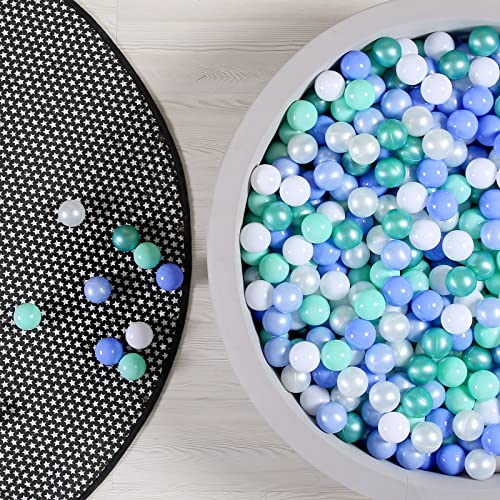 image for GOGOSO Ball Pits Balls Toddlers 50 100 200 500 Plastics Shape Ball Non