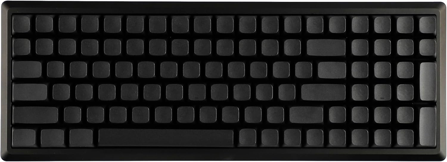 YMDK 127 Key Black Blank ZDA XDA V2 Keycaps PBT Keycap for MX Keyboard 104 87 61 Melody 96 KBD75 ID80 GK64 SP84