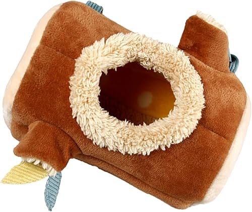 balacoo Cama decorativa para conejillos de indias jaula de accesorios para escondite cálida y pequeña hamaca colgante para ratas casa de nido