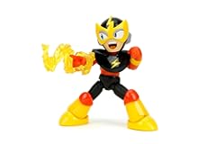 Toys Mega Man 4" Elec Man - 1&colon;12 Scale Action Figure&comma; Wave 2 – Over 15 Points of Articulation&comma; Alternate Hands & Head&comma; Lightning Bolt Accessory