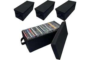 Evelots CD Storage Boxes: Perfect Solution for Your CD Collection