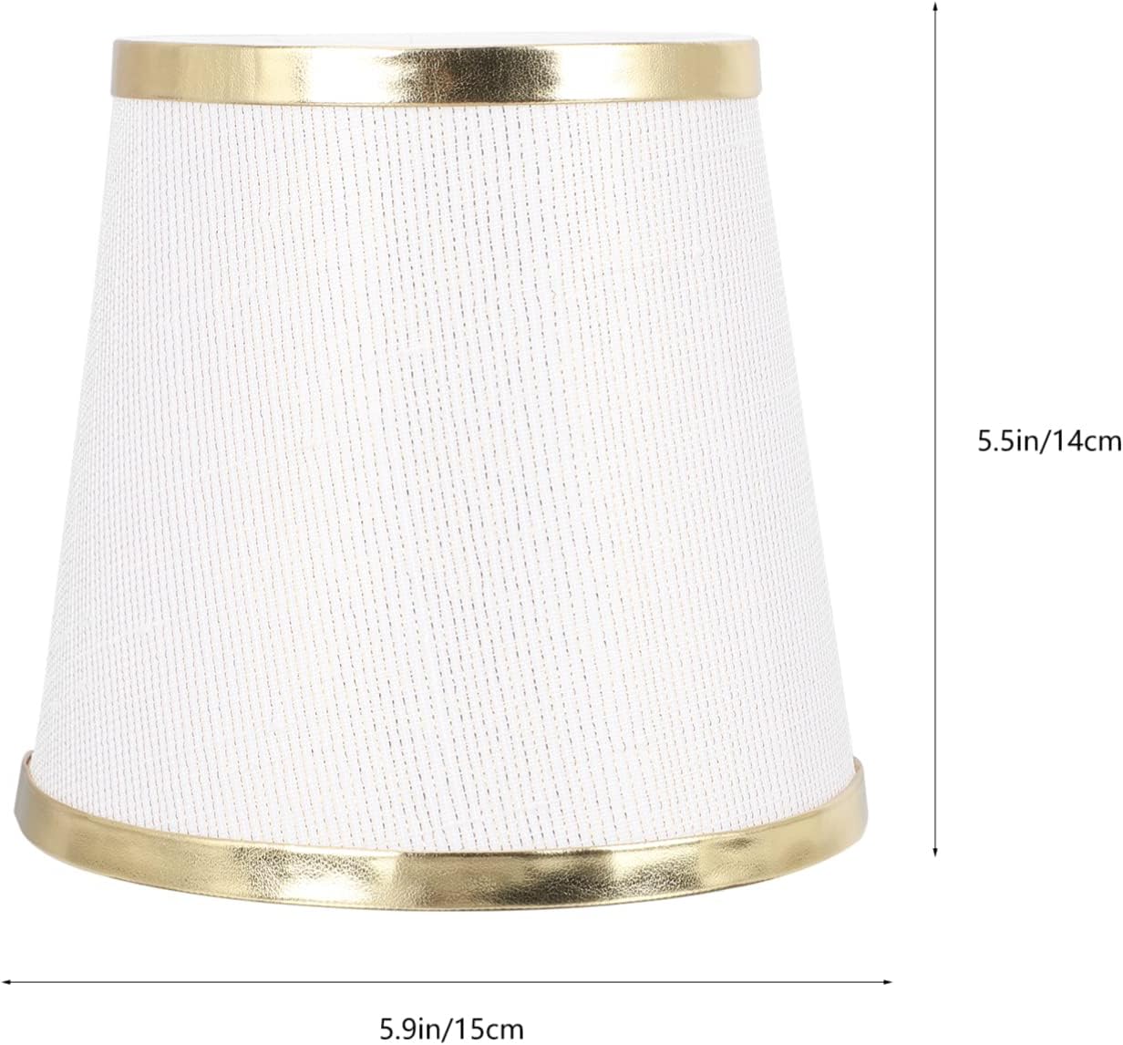 Simple Fabric Lamp Shade Fabric Barrel Lamp Shade Small Lamp s Clip on Bulb Barrel Light Cover for Table Lamp and Floor Light