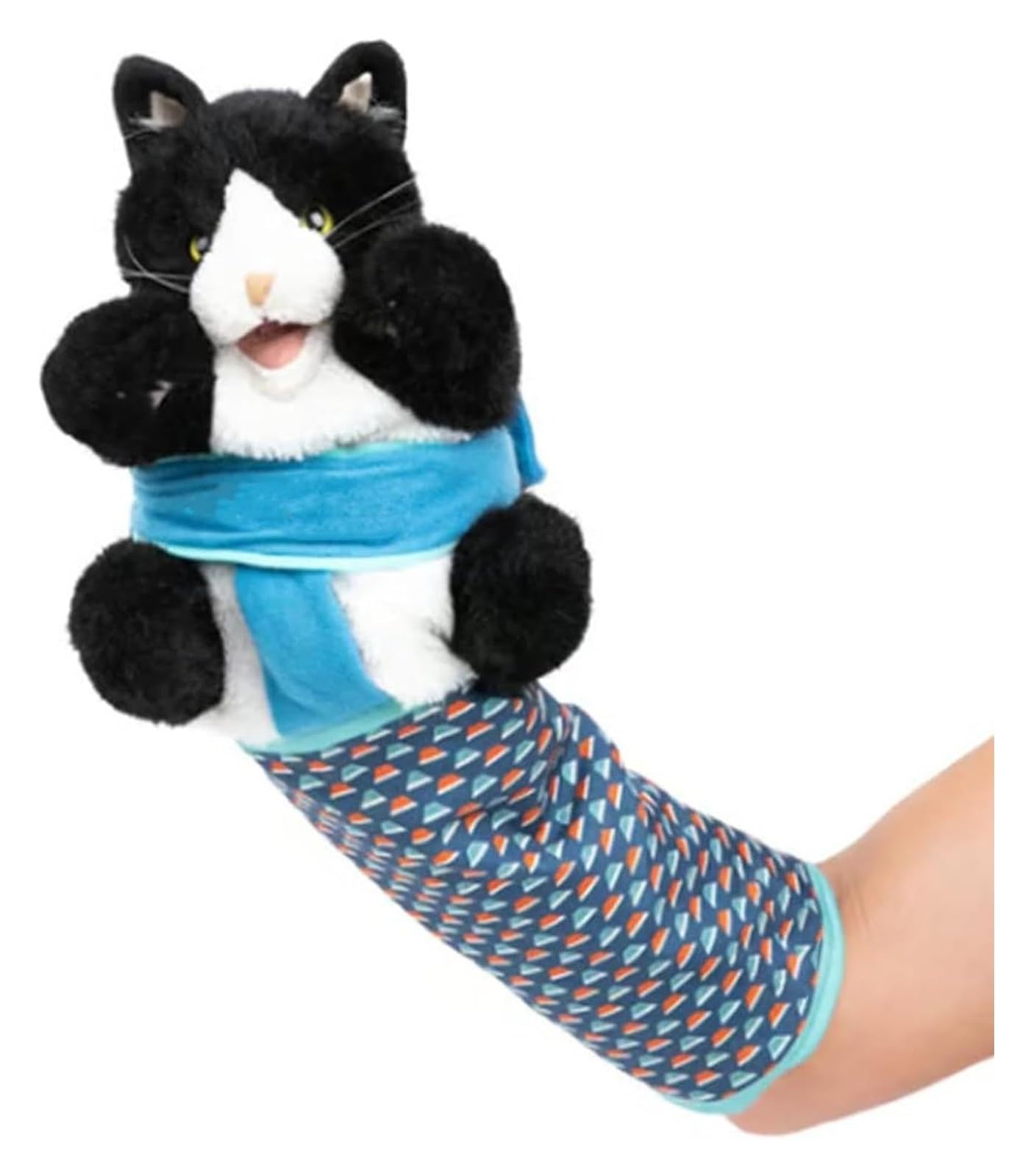 Gant de lutte pour chat en nylon Oxford et peluche interactive