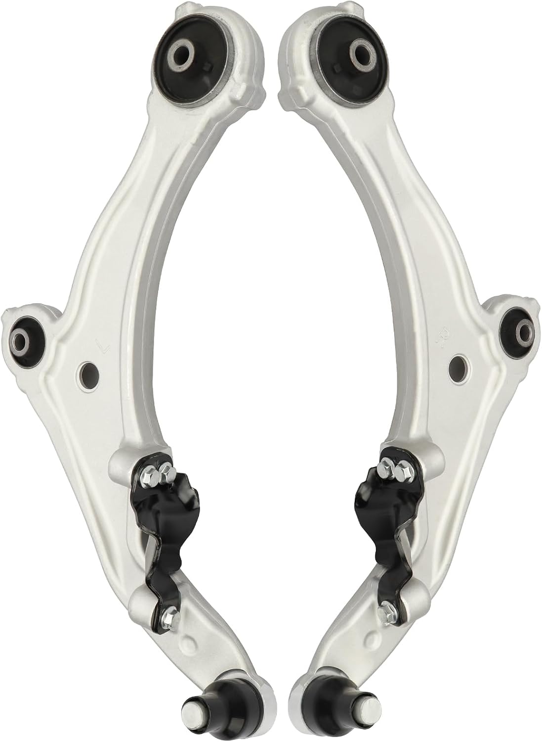 IRONTEK 2pcs RK622059 RK622054 Front Lower Control Arm with Ball Joint Fit for Nissan Maxima 2009-2014, Front Lower Driver and Passenger Side Suspension Control Arm Kit 54500-9N00A 54501-9N00A