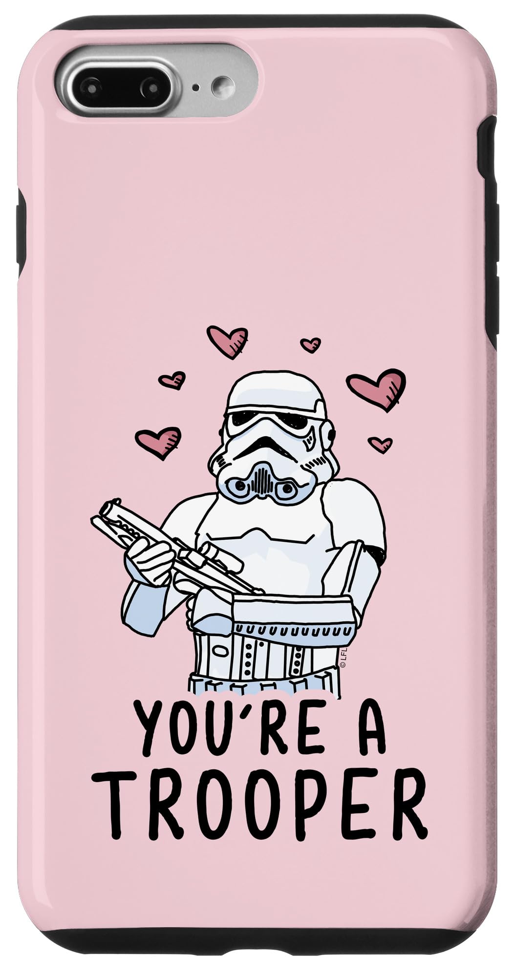 Coque Star Wars iPhone 7/8 Plus cadeau Saint-Valentin Stormtrooper original