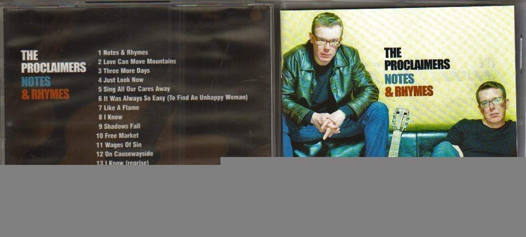 The Proclaimers - Notes & Rhymes (CD) New Sealed