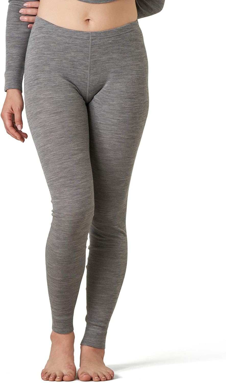 LAPASA Womens 100% Merino Wool Base Layer Midweight Activewear Thermal Underwear Long John Long Pants L49