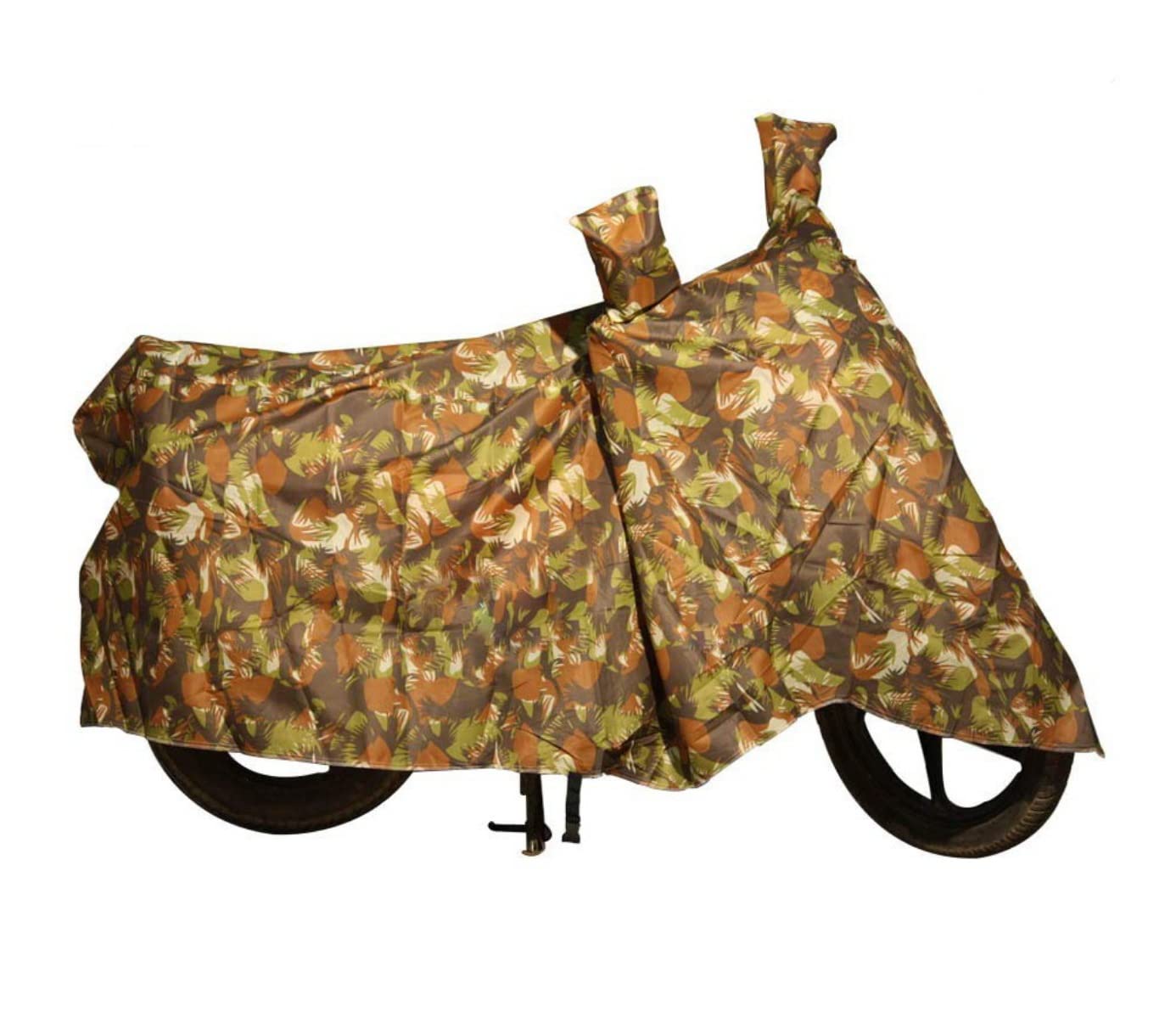 BRONTIALBike Cover for Cleveland Cyclewerks Ace Deluxe BS6 2020 |Water Resistant | UV Protection & Dustproof Bike Body Cover (Multi Jungle)