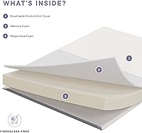 Vista 13 de Modway Emma Comfort - Espuma viscoelástica de 6 pulgadas