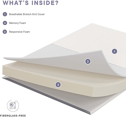 Miniatura 13 de Modway Emma Comfort - Espuma viscoelástica de 6 pulgadas