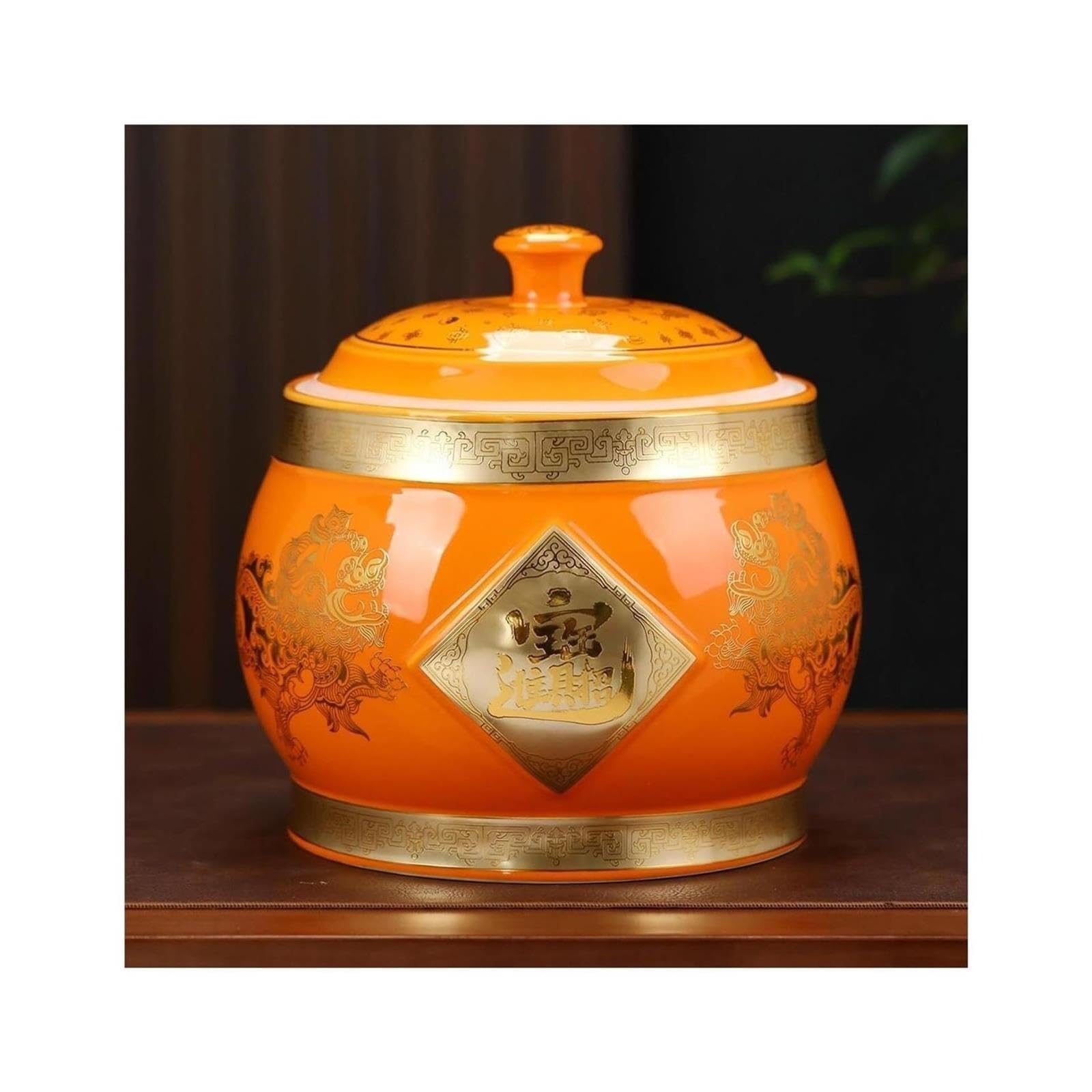 Ceramiczne wiadro do ryżu z pokrywką