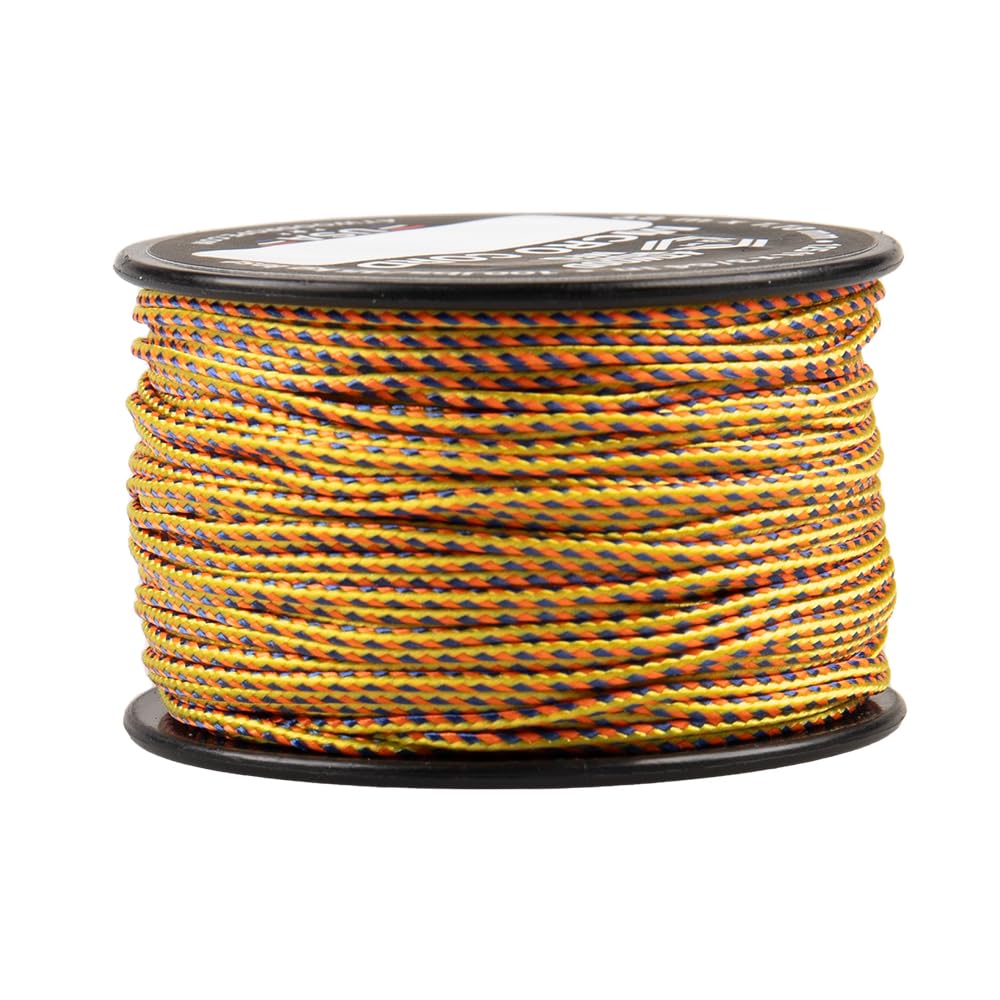 Micro Cord – 125 Foot Spool of 1.18 Millimeter 100 Pound Minimum Break Strength Paracord