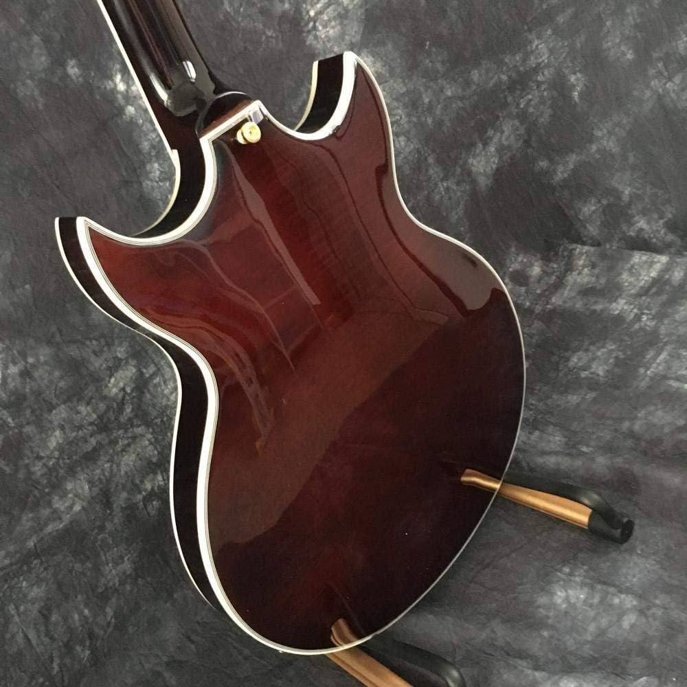 LYNLYN Guitars Jazz Electric Guitar Hollow Guitar Jazz Guitar Acoustic Guitar Strings Guitar String Acoustic Steel Electric Guitar (Color : Guitar, Size : 39 inches)
