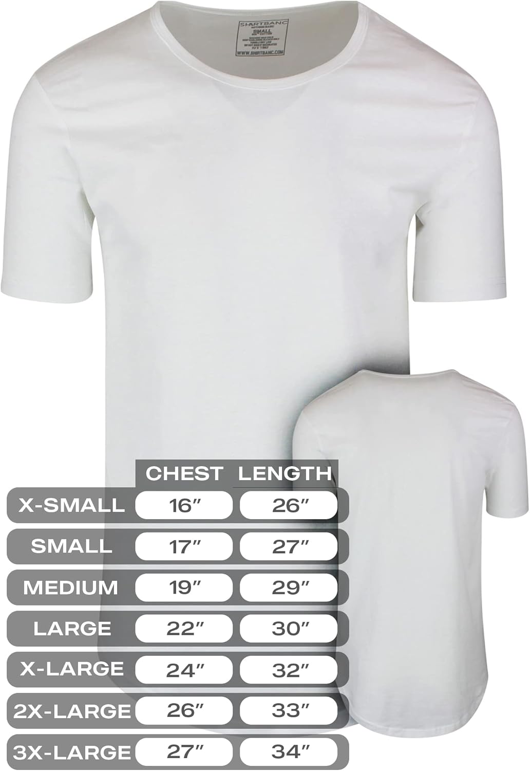 ShirtBANC Hipster Hip Hop Elong Drop Cut Mens Shirt Dance Dropcut Tshirt Small White