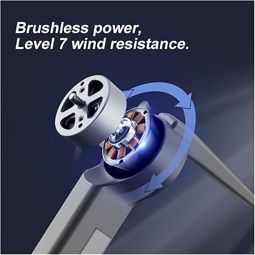 Miniatura 5 de RIPIAN Drone GPS Drone 6K Dual HD Cámara Drone 4k Profesional Aéreo Fotografía Aérea sin escobillas Motor Dron Juguetes Cuadricóptero RC Distancia