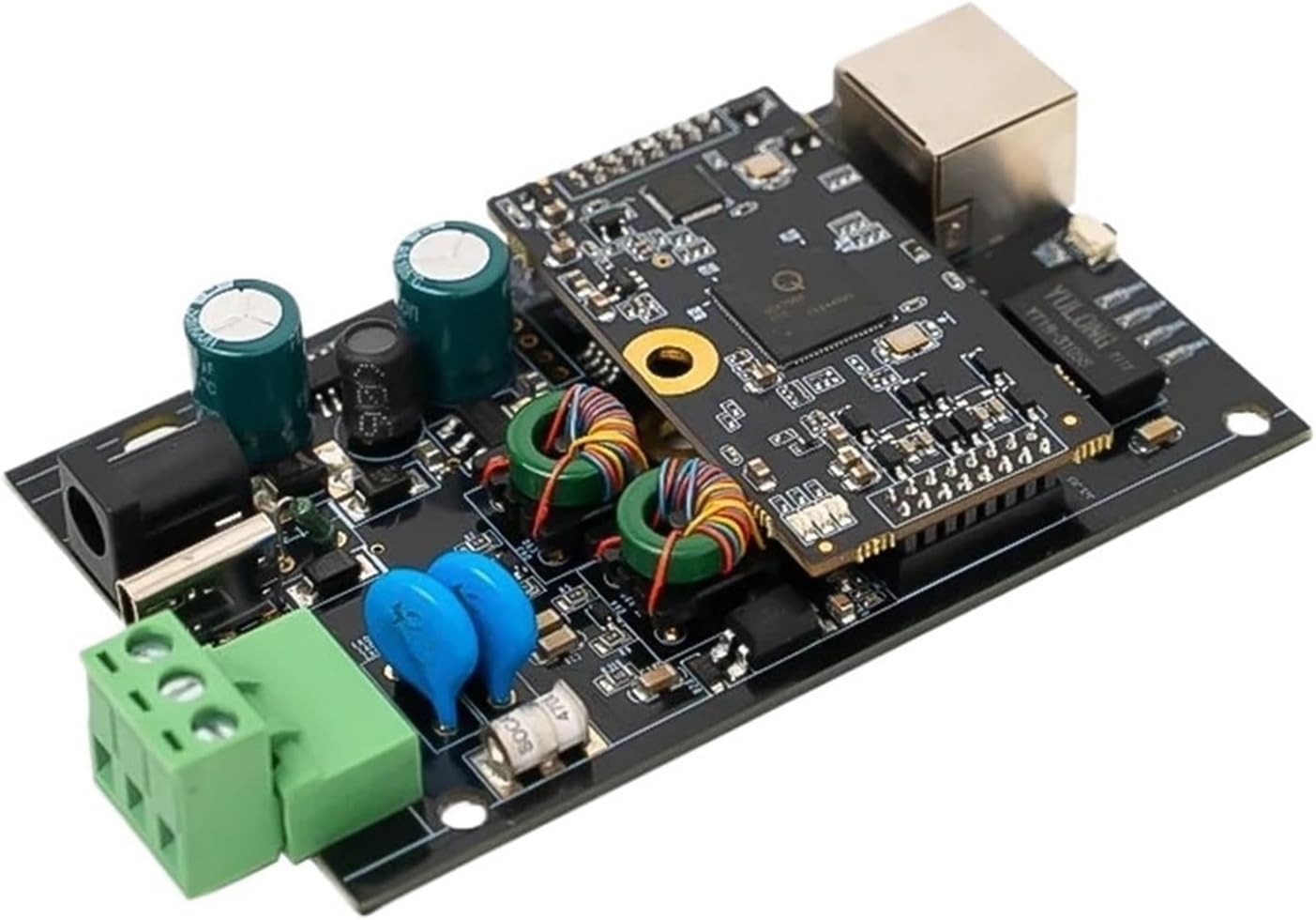LX200V50 EVB Power Line Communication (PLC) Module, High-Speed Carrier Evaluation Kit for Smart Home & Industrial Automation, Professional PLC Development Board(EU Standard)