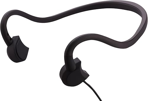 Sumeber conduzione ossea cuffie con fili Sport Auricolare vivavoce auricolare con microfono Noise Reduction per iPhone6 Plus Samsung Galaxy computer portatile Nero Sumeber conduzione ossea cuffie con fili Sport Auricolare vivavoce auricolare con microfono Noise Reduction per iPhone6 Plus Samsung Galaxy computer portatile Nero