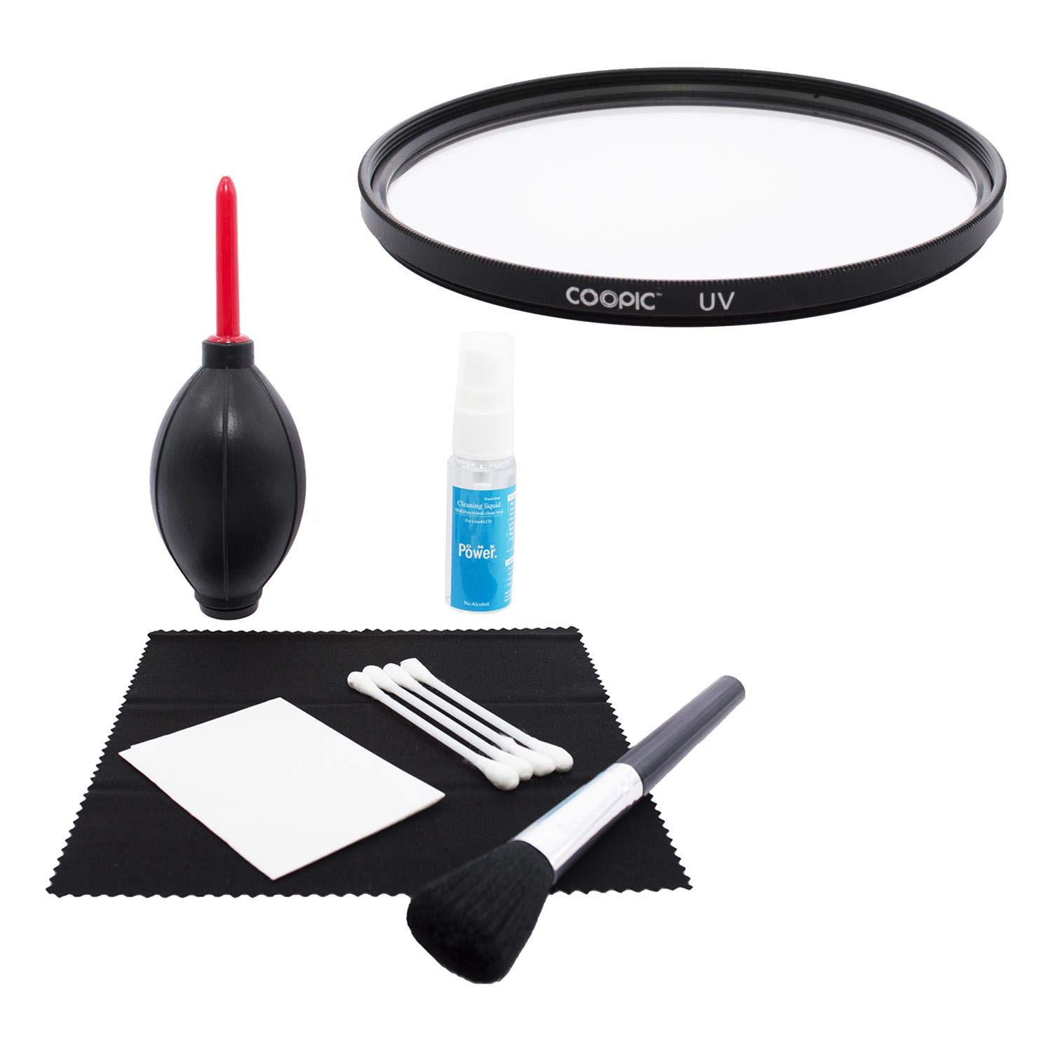 77mm UV Lens Protective Filter with CK06 (6 in 1) camera lens cleaning kit for all DSLR Cameras