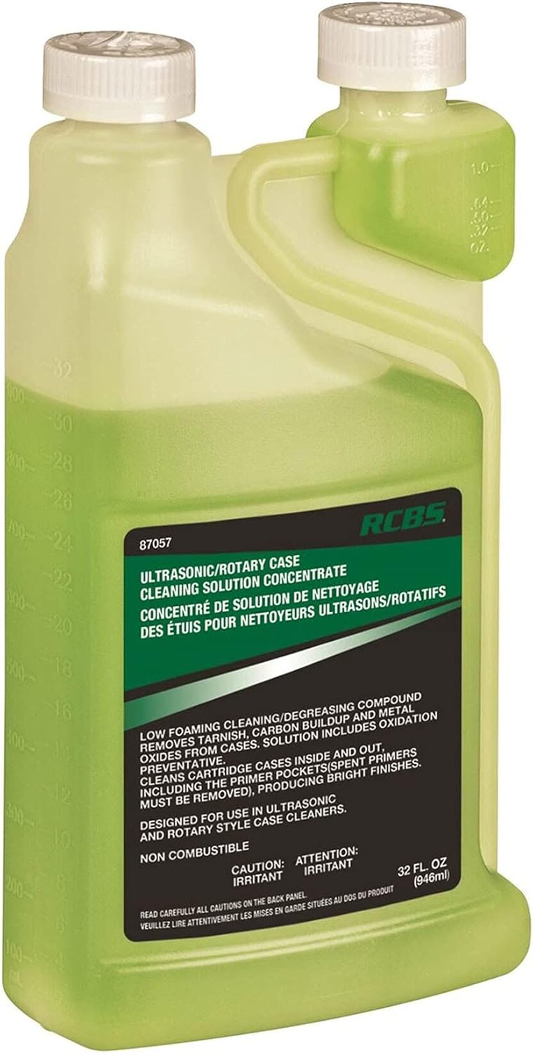 RCBS Ultrasonic Rotary Case Cleaning Solution Concentrate