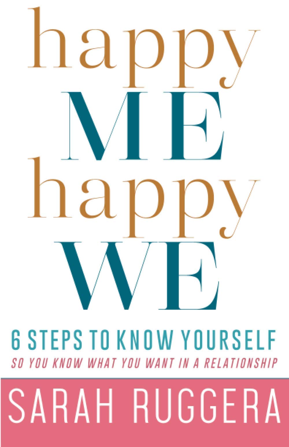 Happy Me Happy We: Six steps to know yourself so you know what you want in a relationship