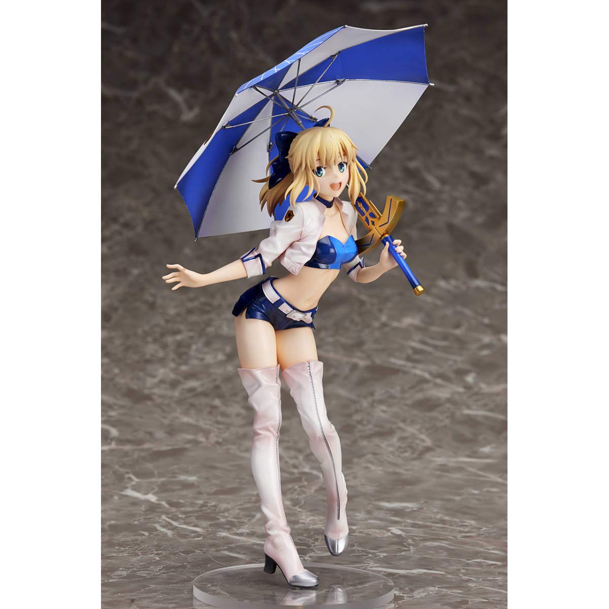 【現状】箱なし plusone Fate/EXTRA 1/7スケール ネロ・クラウディウス TYPE-MOON RACING Ver. フィギュア プラスワン公式通販限定