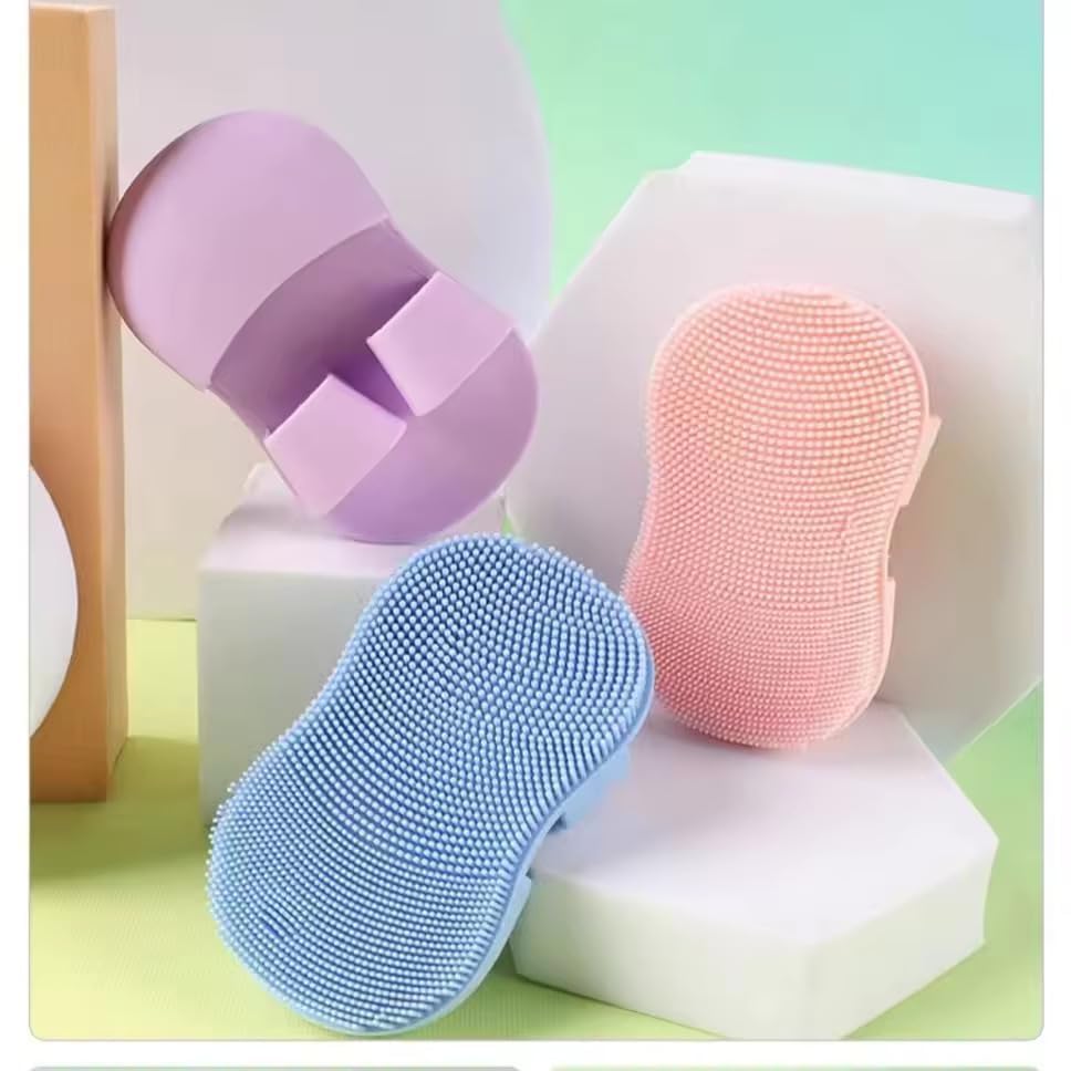 Keskriva Set of 1) Multicolour) Facial Pore Cleansing Pads Deep Cleaning Exfoliating Face Wipes Blackhead Removal, Oil Control Smooth Skin Gentle Daily Care Men 3