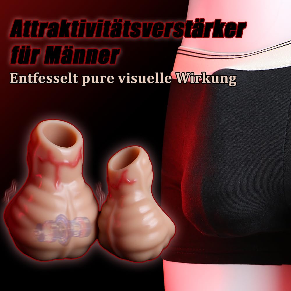Penis Ring Hodenvibratoren Sextoy Masturbieren für Männer Hoden Vibrator Vibratorensets für Mann Silikon Penisringe Mit 10 Vibrationsmodi Hodenvibration Masturbator Penisring Sexspielzeug