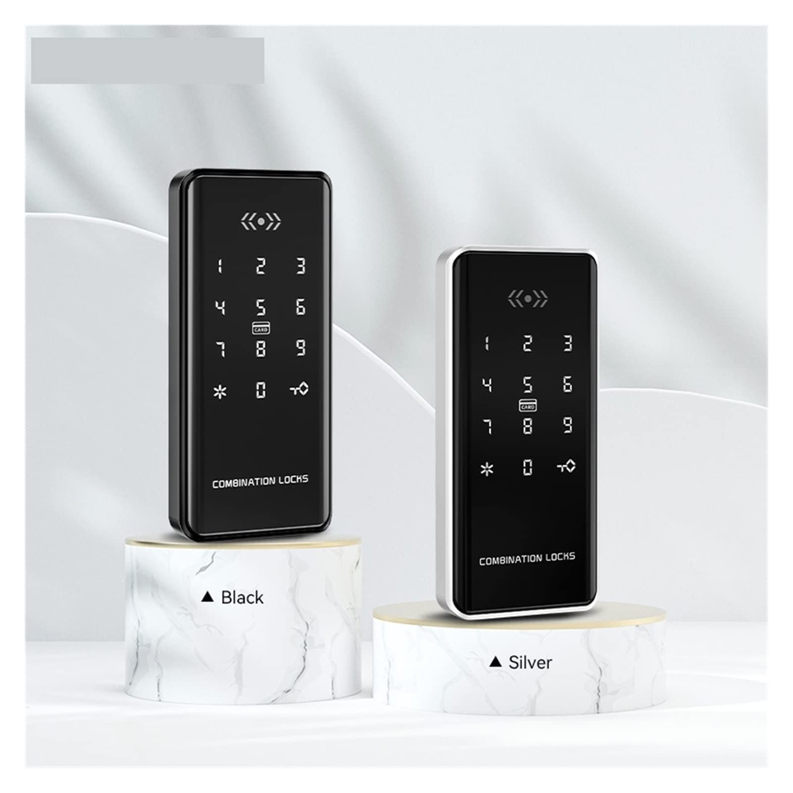 VChics Serrure de porte intelligente, APP Télécommande Capteur magnétique électronique Smart RFID Cabinet Tiroir Serrure(EM179-S)