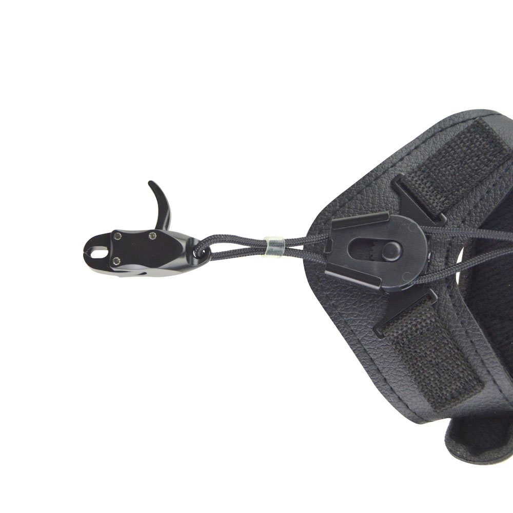 Arco composto Tiro con l'arco Rilascio Polso Trigger Calibro Arco composto Tiro con l'arco Rilascio Polso Trigger Calibro