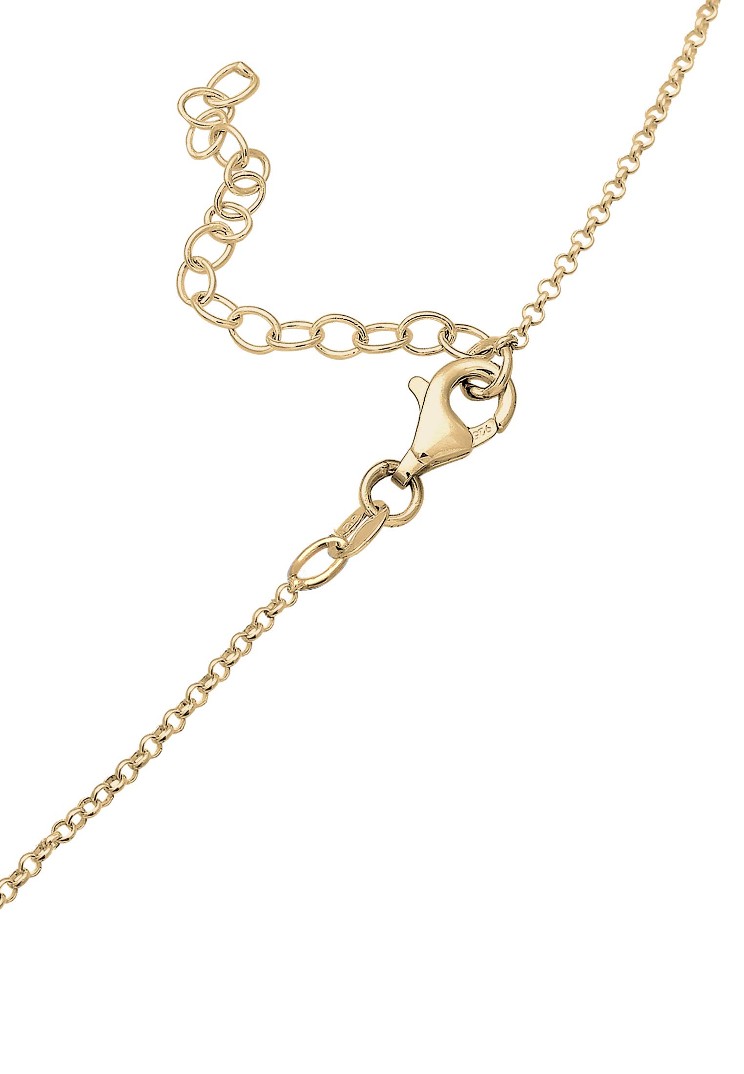 Elli Collana Ladies Choker Stars Astro Look Basic in argento 925