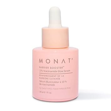 MONAT Barrier BoosterTM Niacinamide Glow Serum Lightweight, Fragrance-Free Face Serum - Hydrate, Strengthen, Boost Skin Barrier Layer-Ready Formula for Smooth, Glass-Skin Finish 30 ml / 1 fl oz