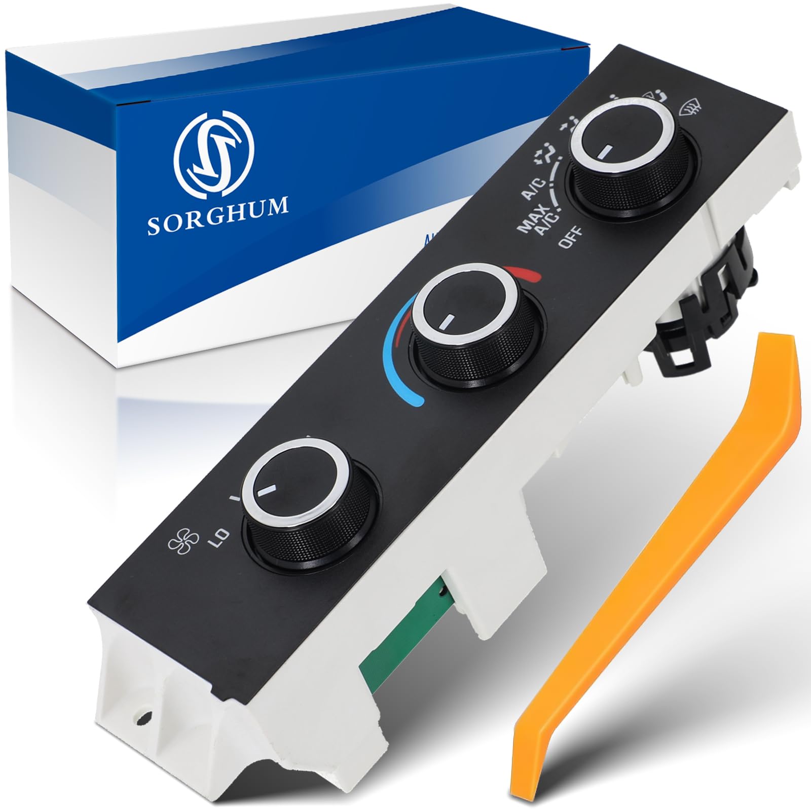 Sorghum Climate Control Module - A/C Control Panel Module Air Conditioning Heater Control Switch Compatible with Chevrolet Kodiak Express Astro GMC