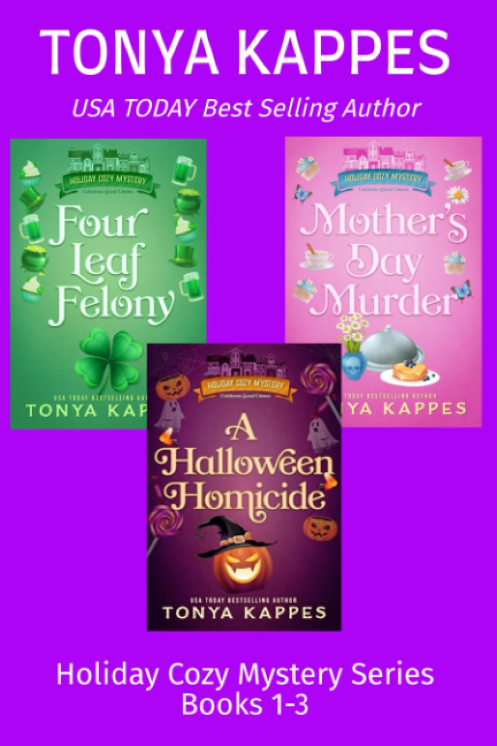 Holiday Cozy Mystery Series Collection Books 1-3 (Tonya Kappes Books Cozy Mystery Collections)