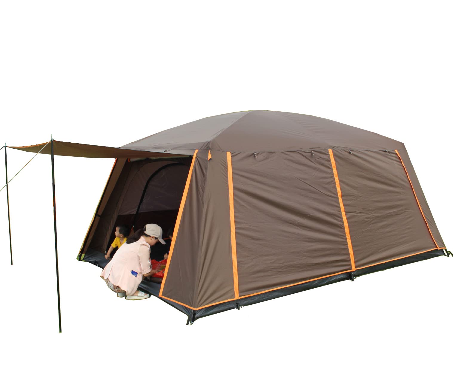 Amazon.co.jp: Fengzel Outdoor リビング+2ルーム付き 4-6人/8-12人用 