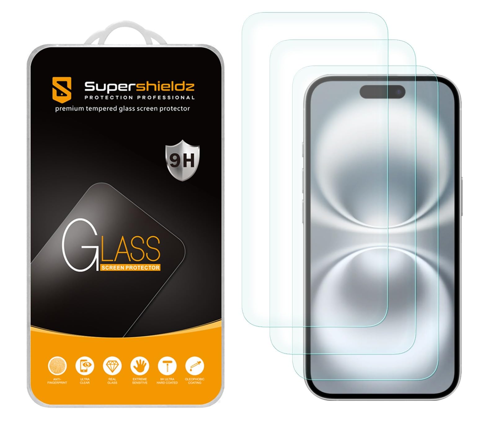 Film De Protection Hydrogel Anti-Espion Pour IPhone 13/13 Pro/14 (6.1") - Transparent - Neuf