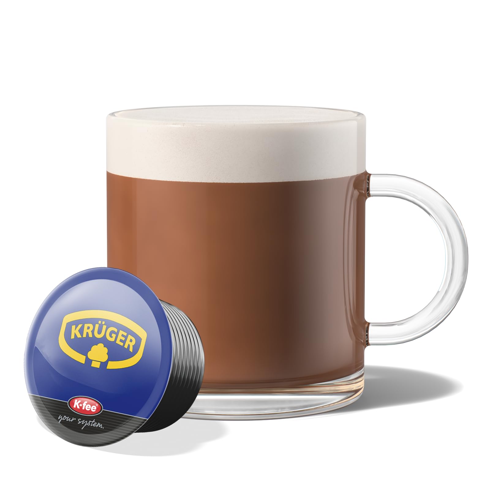 KRÜGER Chai Latte Vanille-Zimt Kapseln, kompatibel mit K-fee und ALDI EXPRESSI* Kapselmaschinen, Instantzubereitung für Milchtee, 96 Kapseln