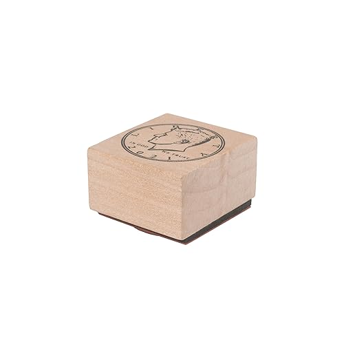 Miniatura 3 de READY 2 LEARN Sellos de monedas  Cabezas  Juego de 5  Sellos de madera para monedas, matemáticas y actividades de bricolaje  Uso para tarjetas de