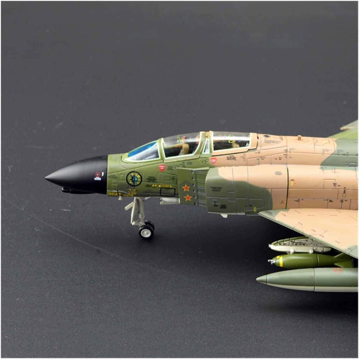 1 72 Fit for F-4C Ghost Air Force Fighter 8th Tactical Wing 433rd Squadron Robin Series Toy Hobby Playgame Kit