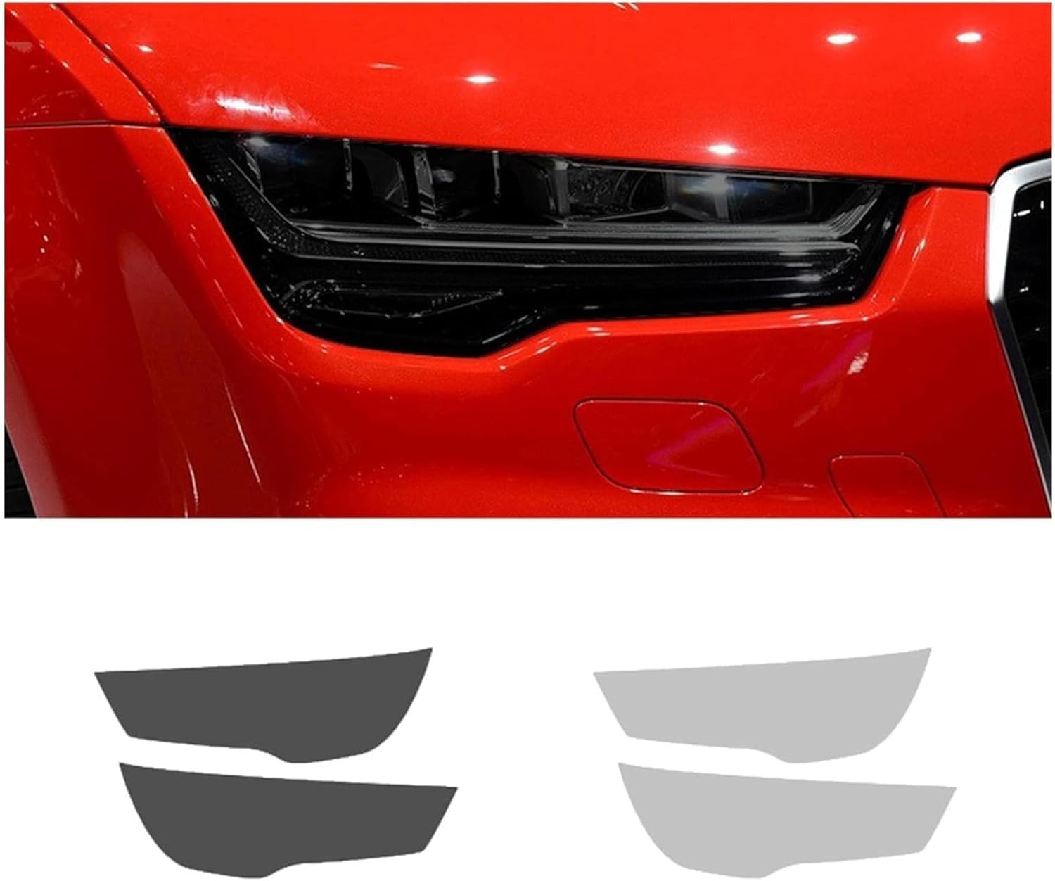 SamLng Car Front Light Film for RS7 2015-2019 Precut Headlight Protective Film Car Front Headlamp Protection Film car Lights Film Headlight Anti-Scratch Non-Yellowing Protective Film